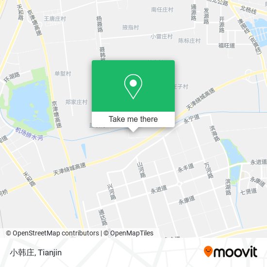小韩庄 map