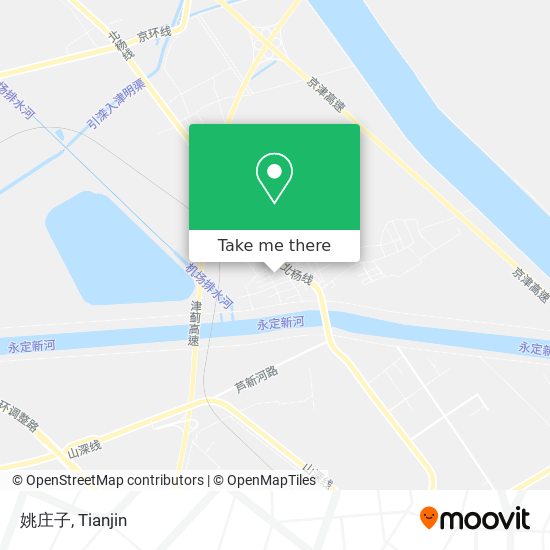 姚庄子 map