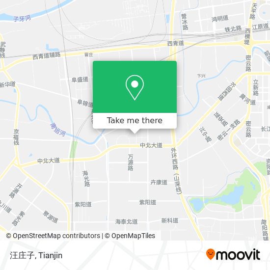 汪庄子 map