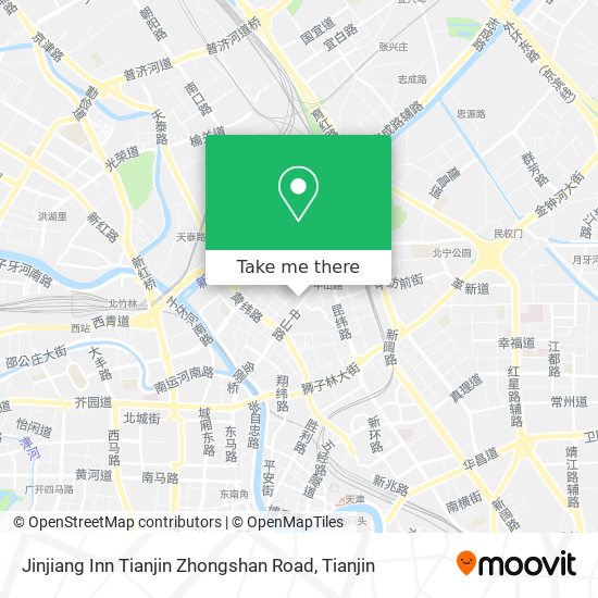 Jinjiang Inn Tianjin Zhongshan Road map