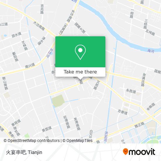 火宴串吧 map