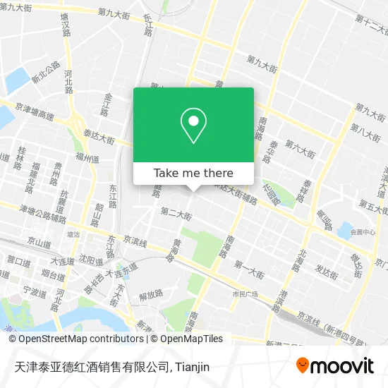 天津泰亚德红酒销售有限公司 map