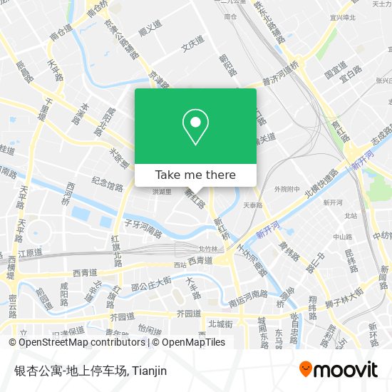 银杏公寓-地上停车场 map