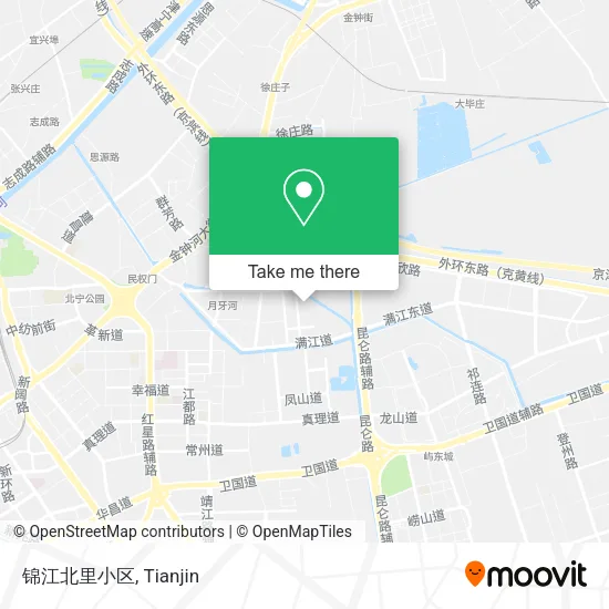 锦江北里小区 map