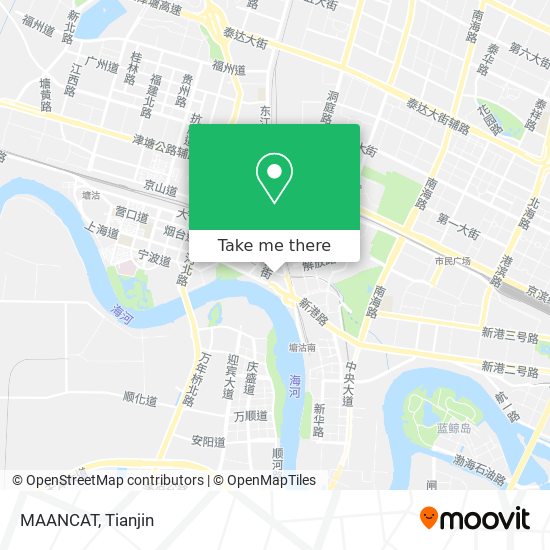 MAANCAT map