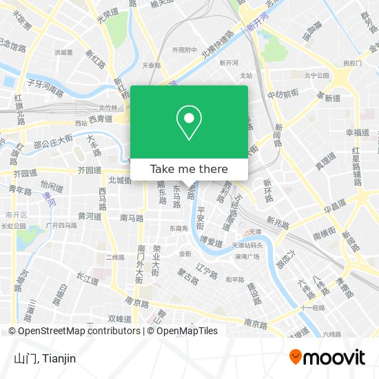 山门 map