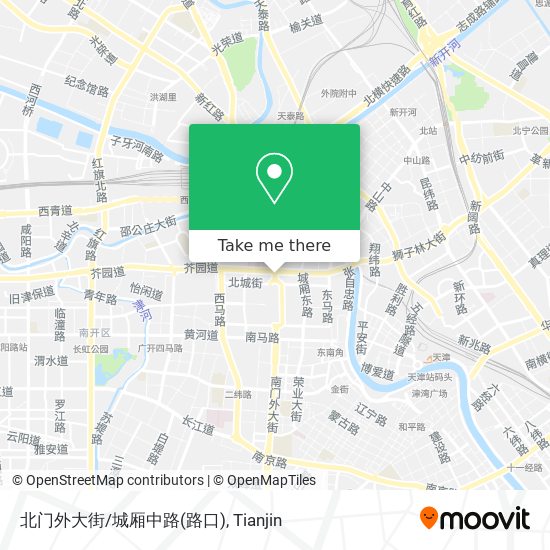 北门外大街/城厢中路(路口) map