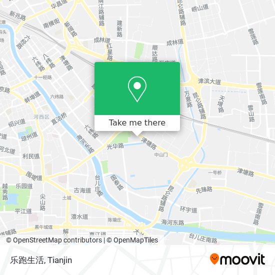 乐跑生活 map