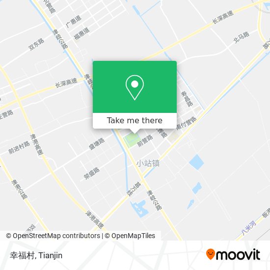 幸福村 map