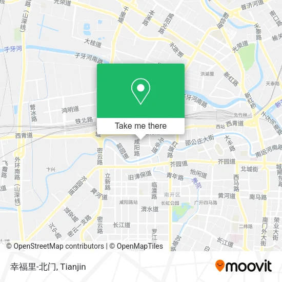 幸福里-北门 map