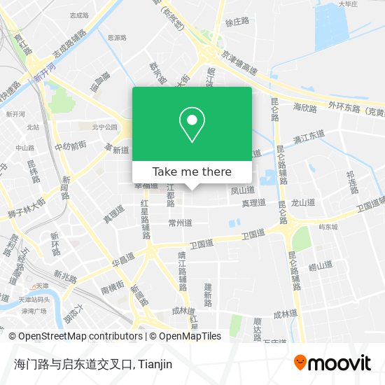 海门路与启东道交叉口 map