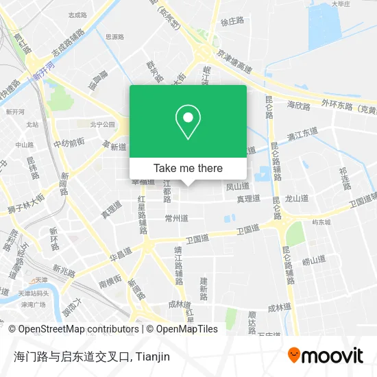 海门路与启东道交叉口 map