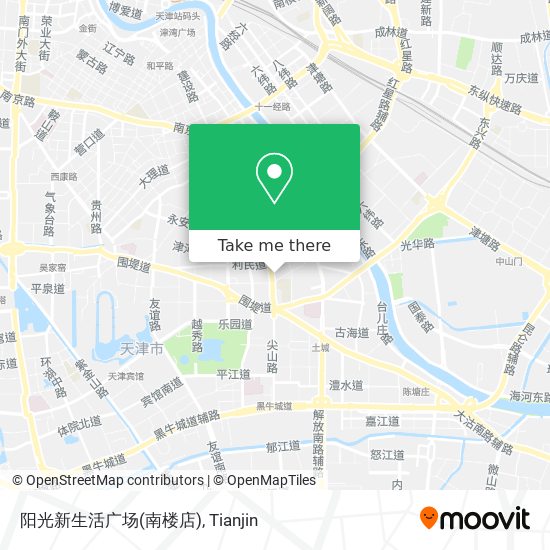 阳光新生活广场(南楼店) map