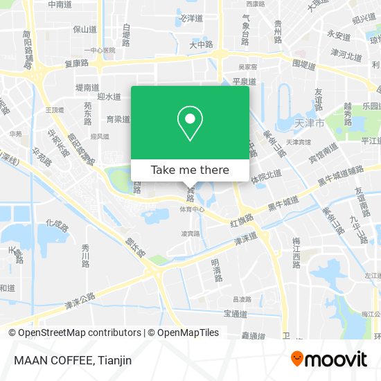 MAAN COFFEE map