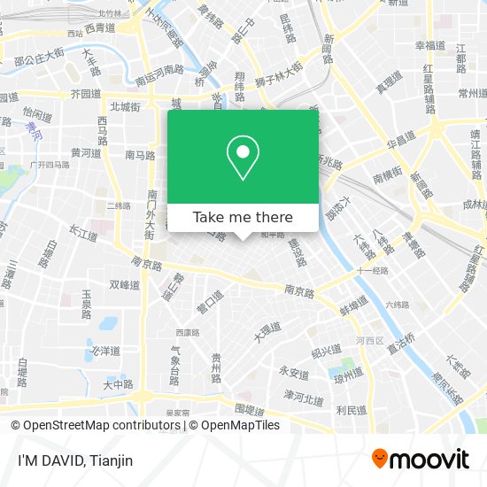 I'M DAVID map