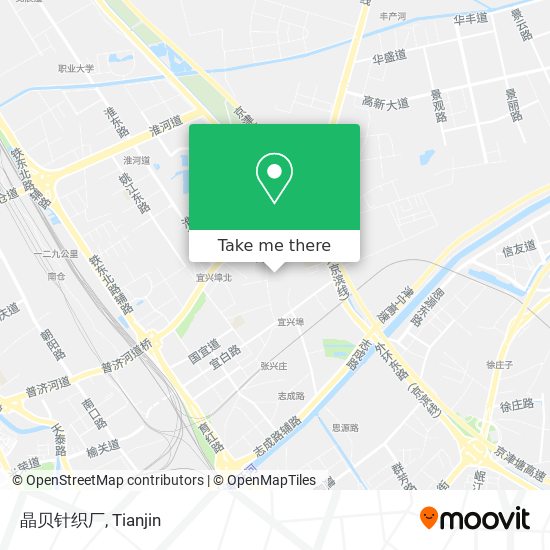 晶贝针织厂 map