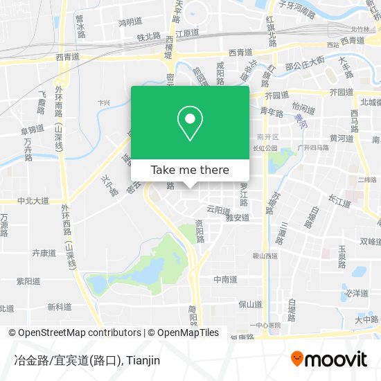 冶金路/宜宾道(路口) map