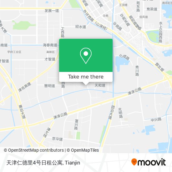 天津仁德里4号日租公寓 map
