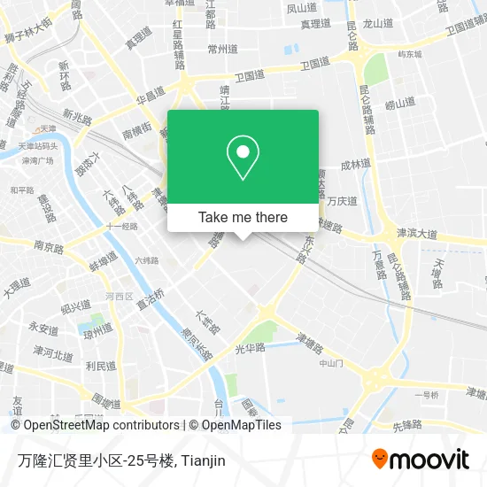 万隆汇贤里小区-25号楼 map