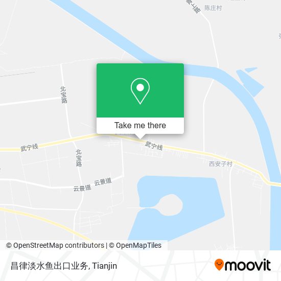 昌律淡水鱼出口业务 map
