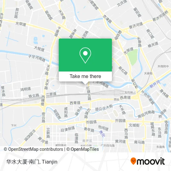 华水大厦-南门 map