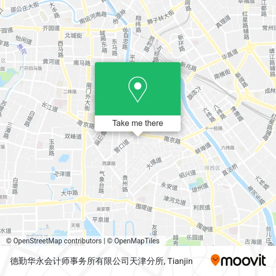 德勤华永会计师事务所有限公司天津分所 map