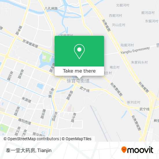 泰一堂大药房 map