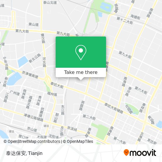 泰达保安 map