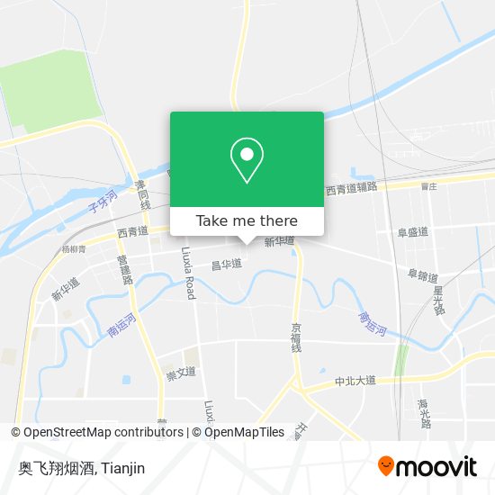 奥飞翔烟酒 map