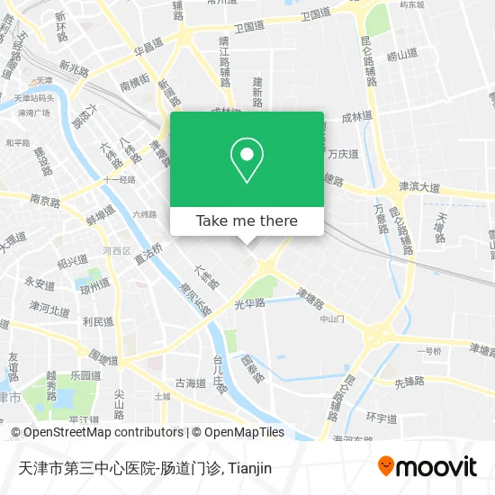天津市第三中心医院-肠道门诊 map