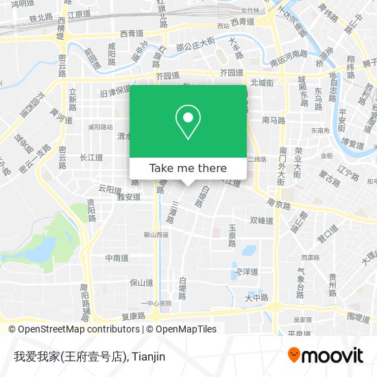 我爱我家(王府壹号店) map