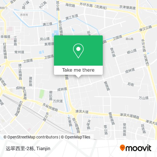 远翠西里-2栋 map