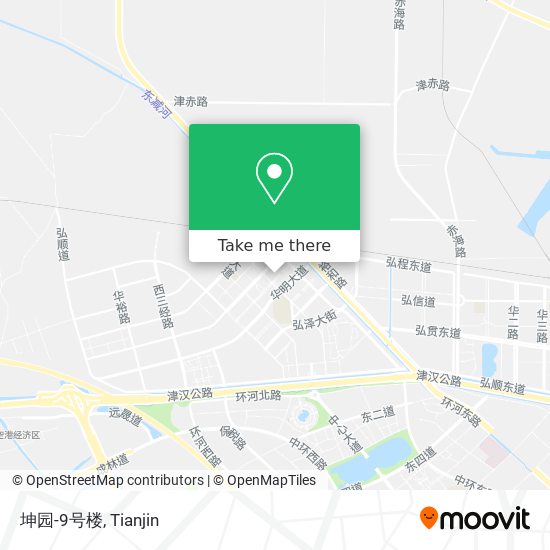 坤园-9号楼 map