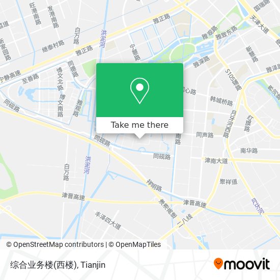 综合业务楼(西楼) map