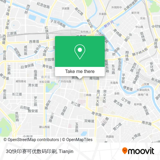 3Q快印赛可优数码印刷 map