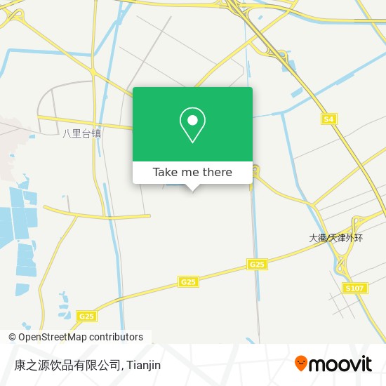 康之源饮品有限公司 map