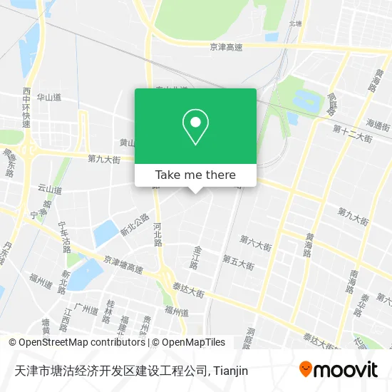 天津市塘沽经济开发区建设工程公司 map