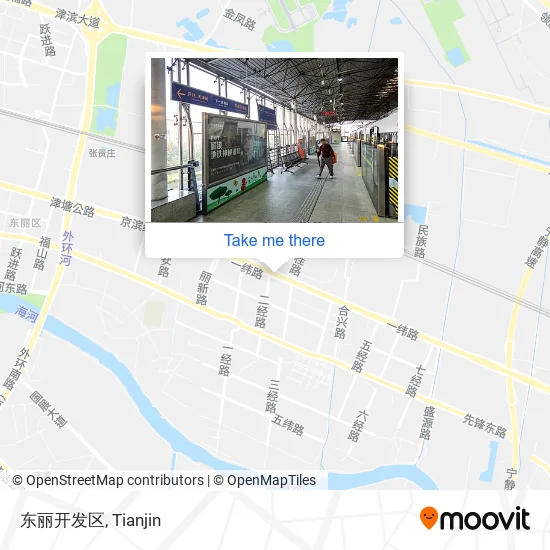 东丽开发区 map