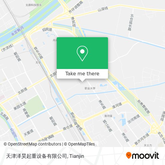 天津泽昊起重设备有限公司 map