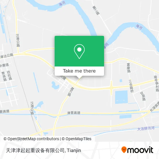 天津津起起重设备有限公司 map