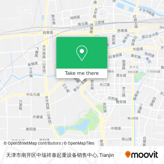 天津市南开区中瑞祥泰起重设备销售中心 map
