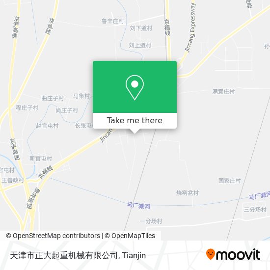 天津市正大起重机械有限公司 map