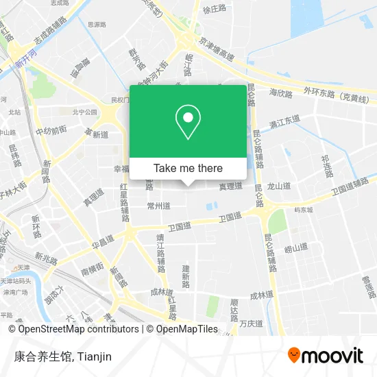 康合养生馆 map
