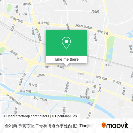 金利商行(河东区二号桥街道办事处西北) map