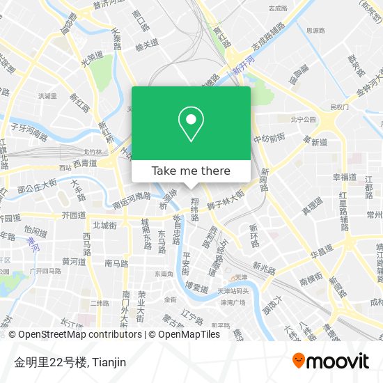 金明里22号楼 map