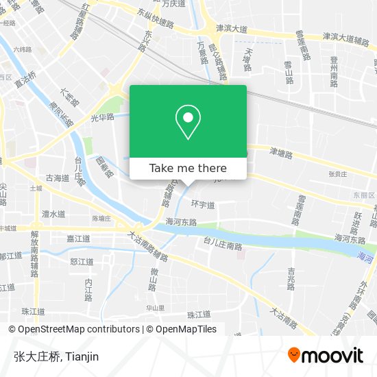 张大庄桥 map