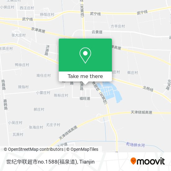 世纪华联超市no.1588(福泉道) map