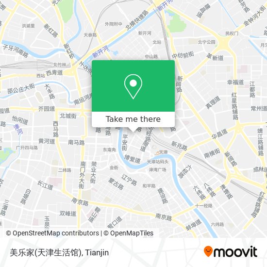美乐家(天津生活馆) map
