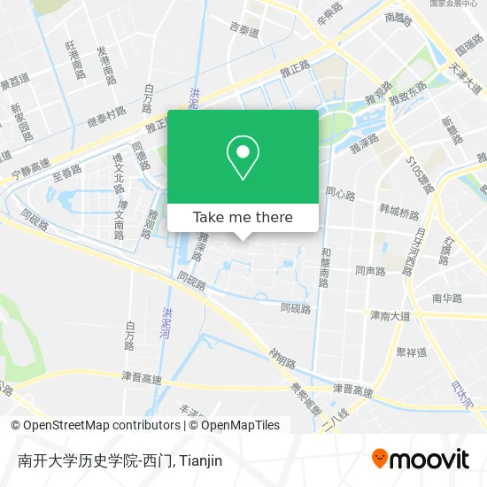 南开大学历史学院-西门 map