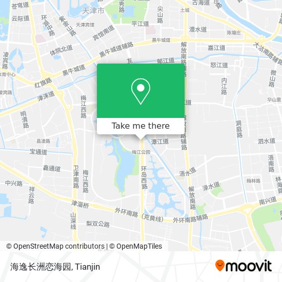 海逸长洲恋海园 map